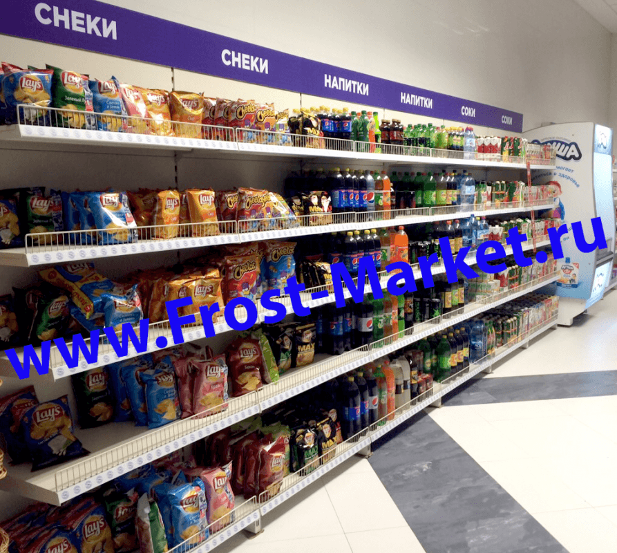 Продажа торговых стеллажей бу