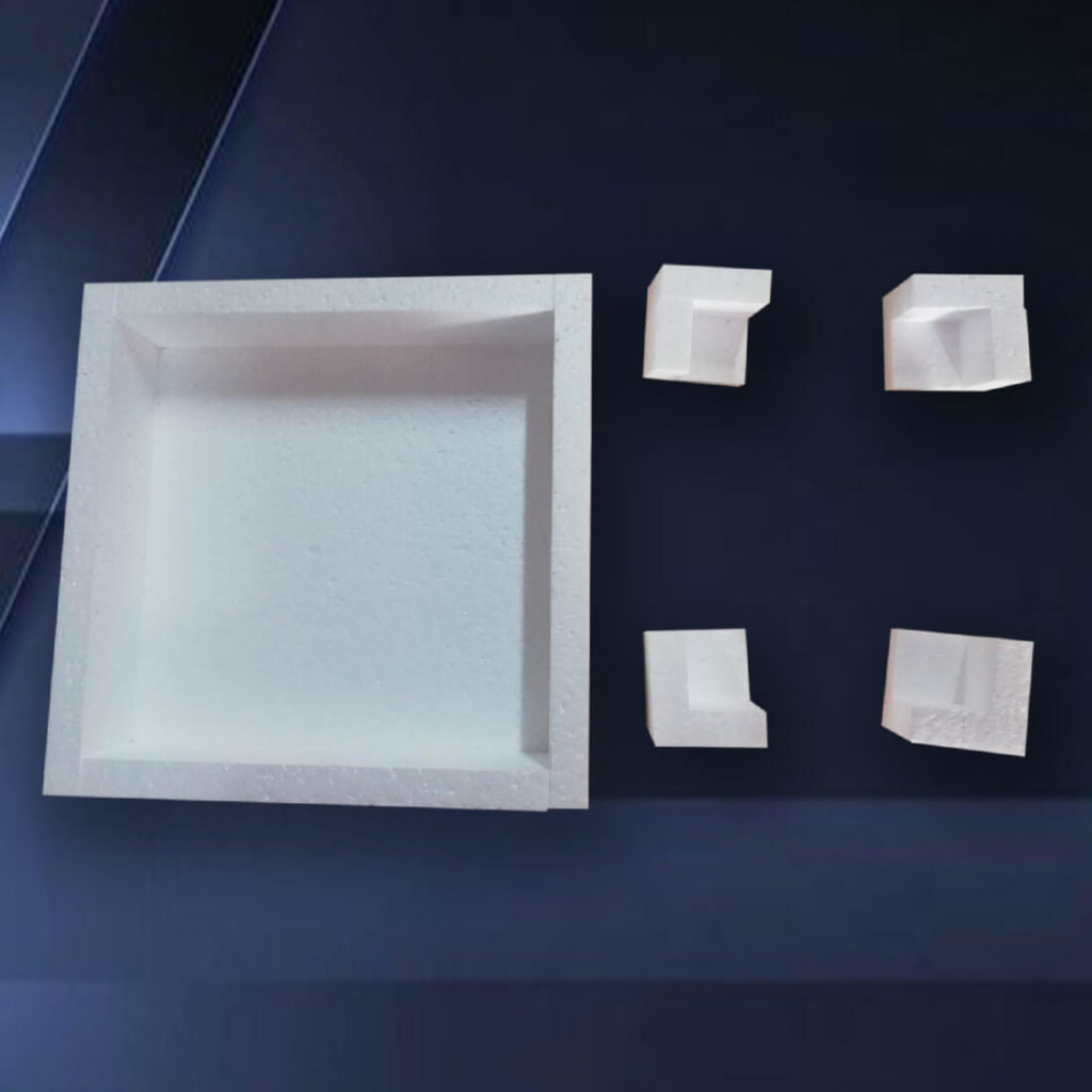 Изготовление деталей из пенопласта по матрице